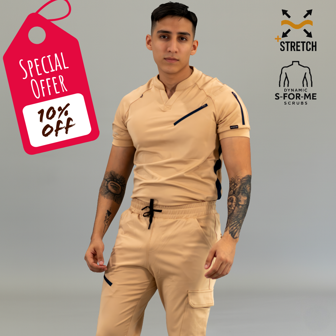 S-FOR-ME Scrubs Hombre 905 Super Stretch, Slim