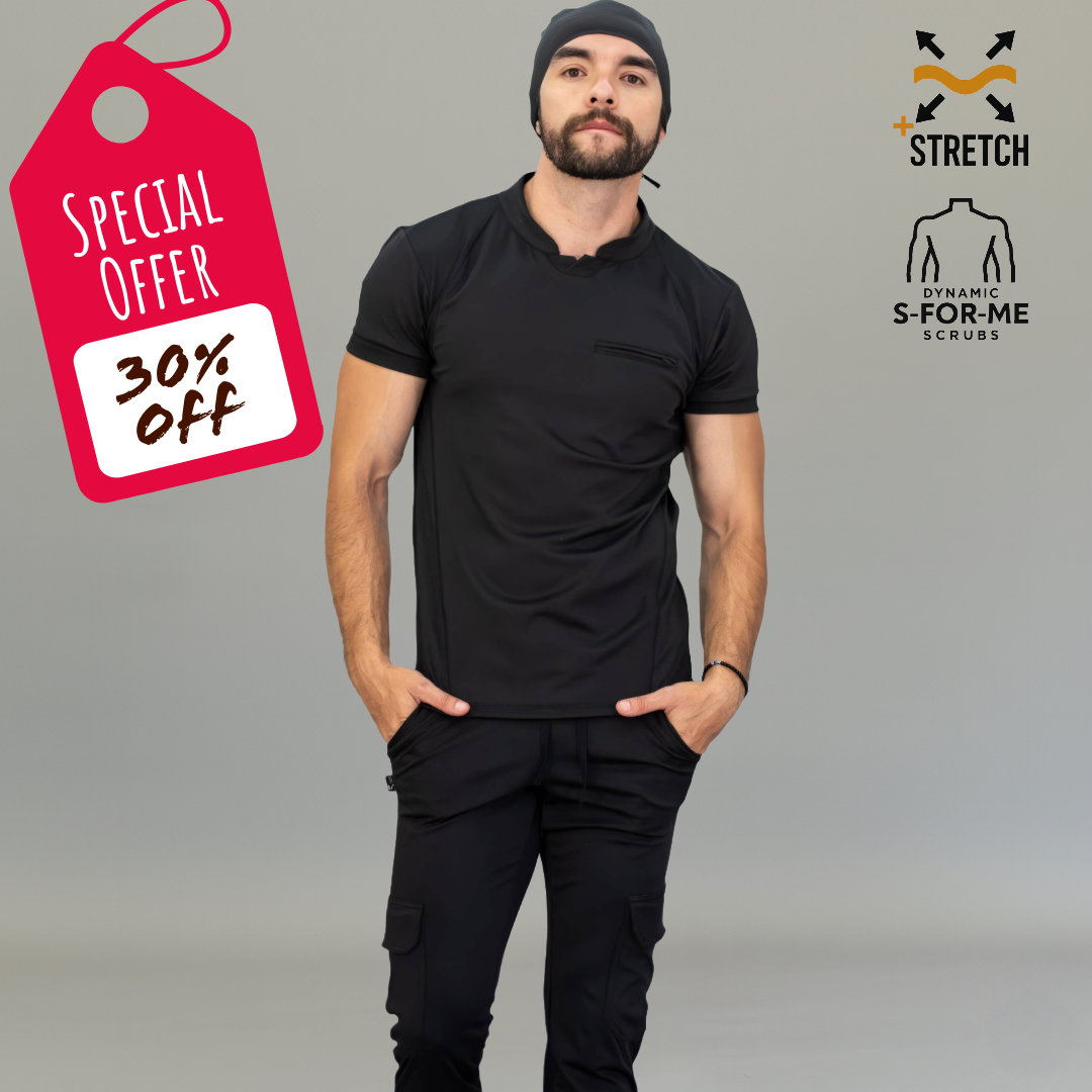 S-FOR-ME Scrubs Hombre 910 Super Stretch, Fit