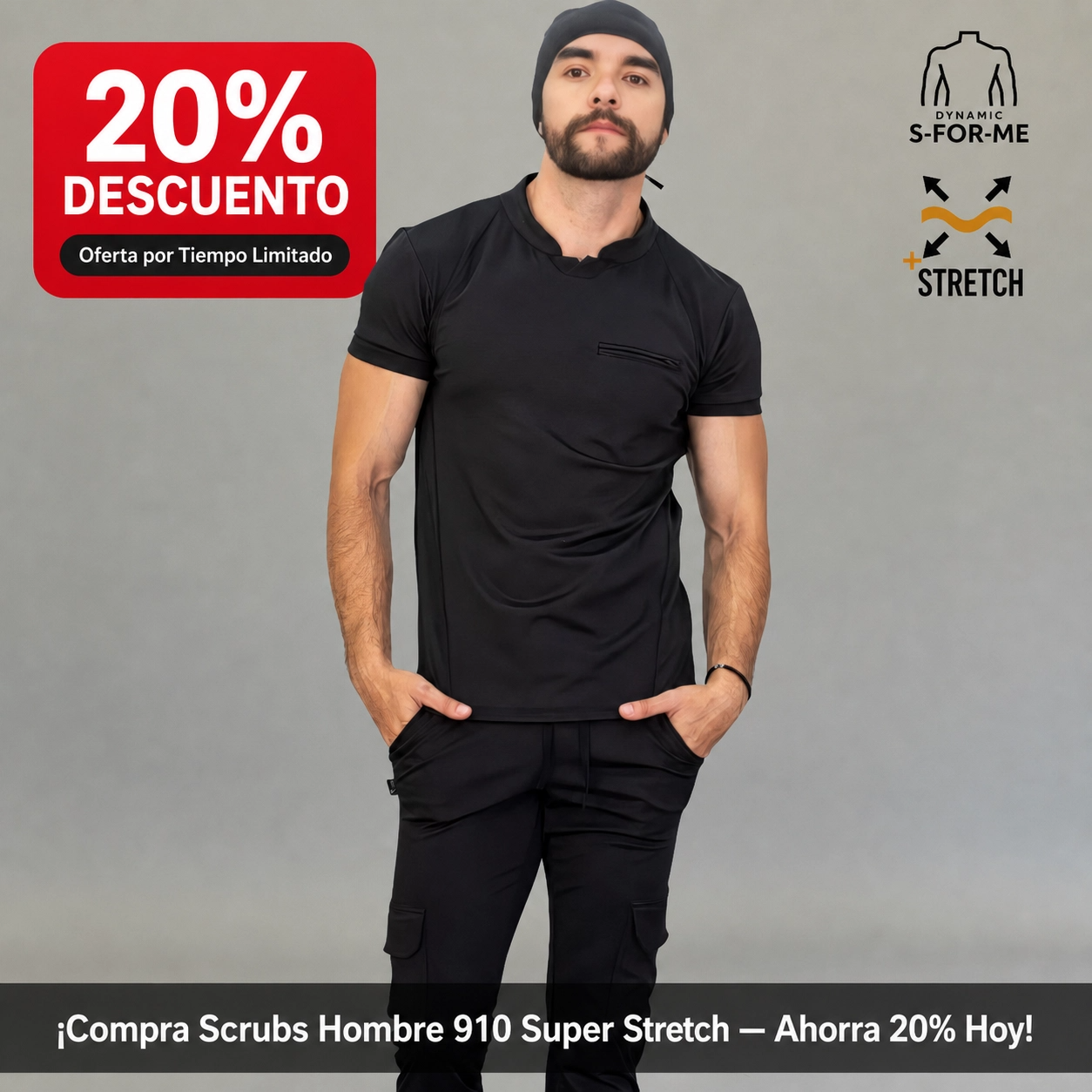 Scrubs Hombre 910 Super Stretch