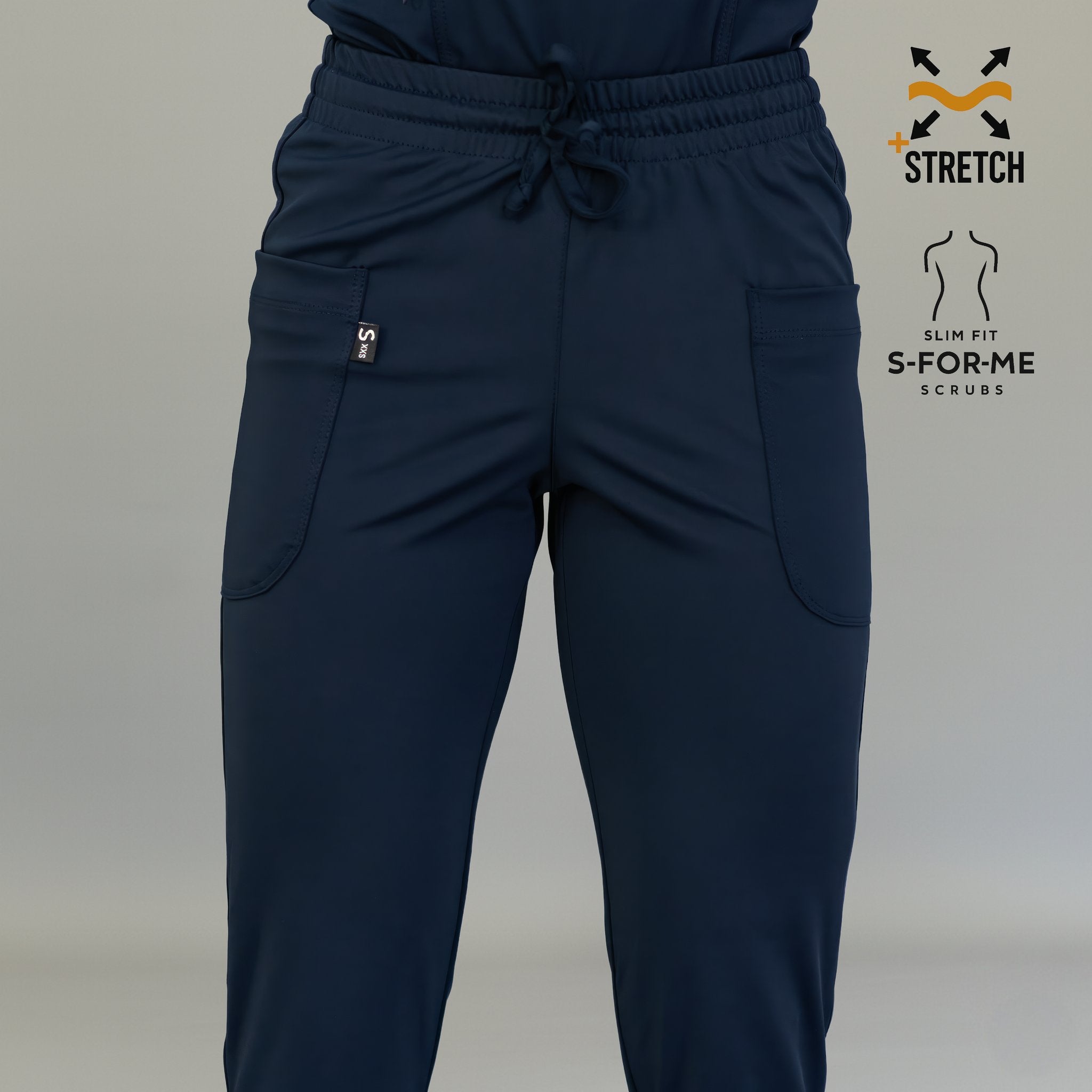Pantalón quirúrgico dama azul marino 902 resistente al deslavado