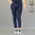 Jogger quirurgico azul marino para mujer Estilo 910 Super Stretch vista principal