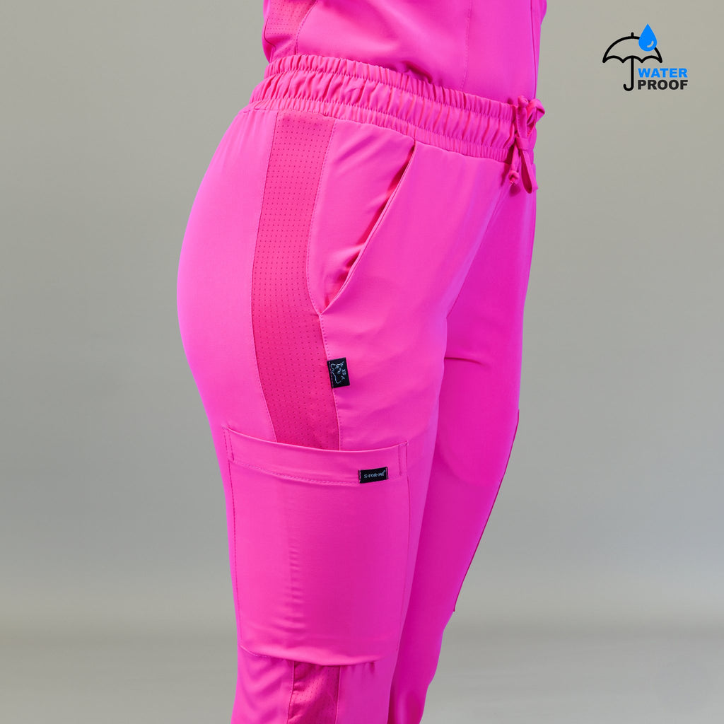 Pantalón Quirúrgico Mujer 530 Rosa Fiusha Relaxed - Scrubs 530