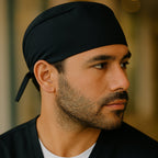 Gorro quirúrgico unisex azul marino Fourways Stretch