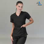 Filipina quirúrgica negra mujer 515 con bolsillo lateral