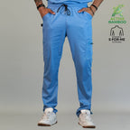 pantalon bamboo hombre 511 plumbago detalle cintura elastica Sandel Medica