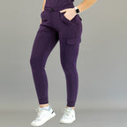 Jogger Quirúrgico Mujer Super Stretch Uva, Scrubs 905