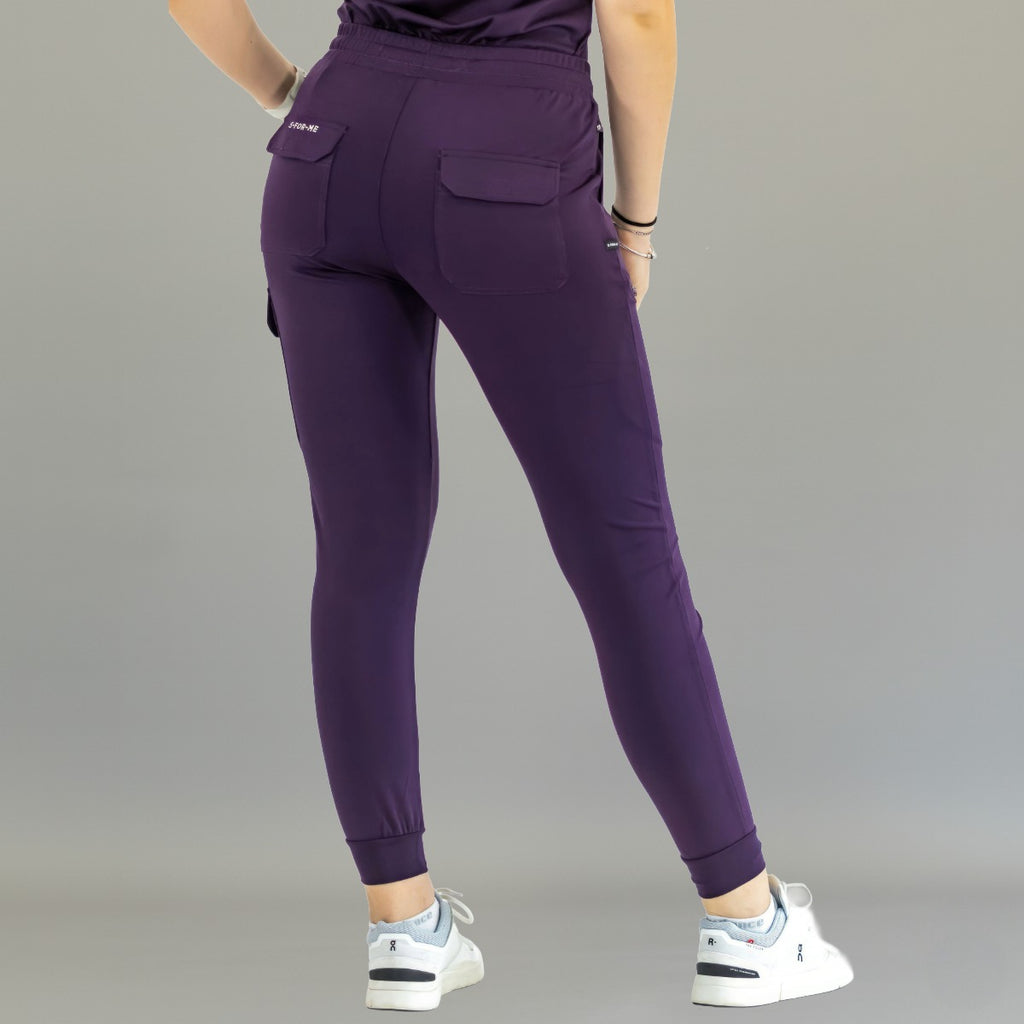 Jogger Quirúrgico Mujer Super Stretch Uva, Scrubs 905