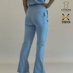 Pantalón quirúrgico plumbago 915 - uniformes quirúrgicos mujer Sandel