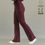 Uniforme de enfermera 915 vino — pantalón Super Stretch talla XXS