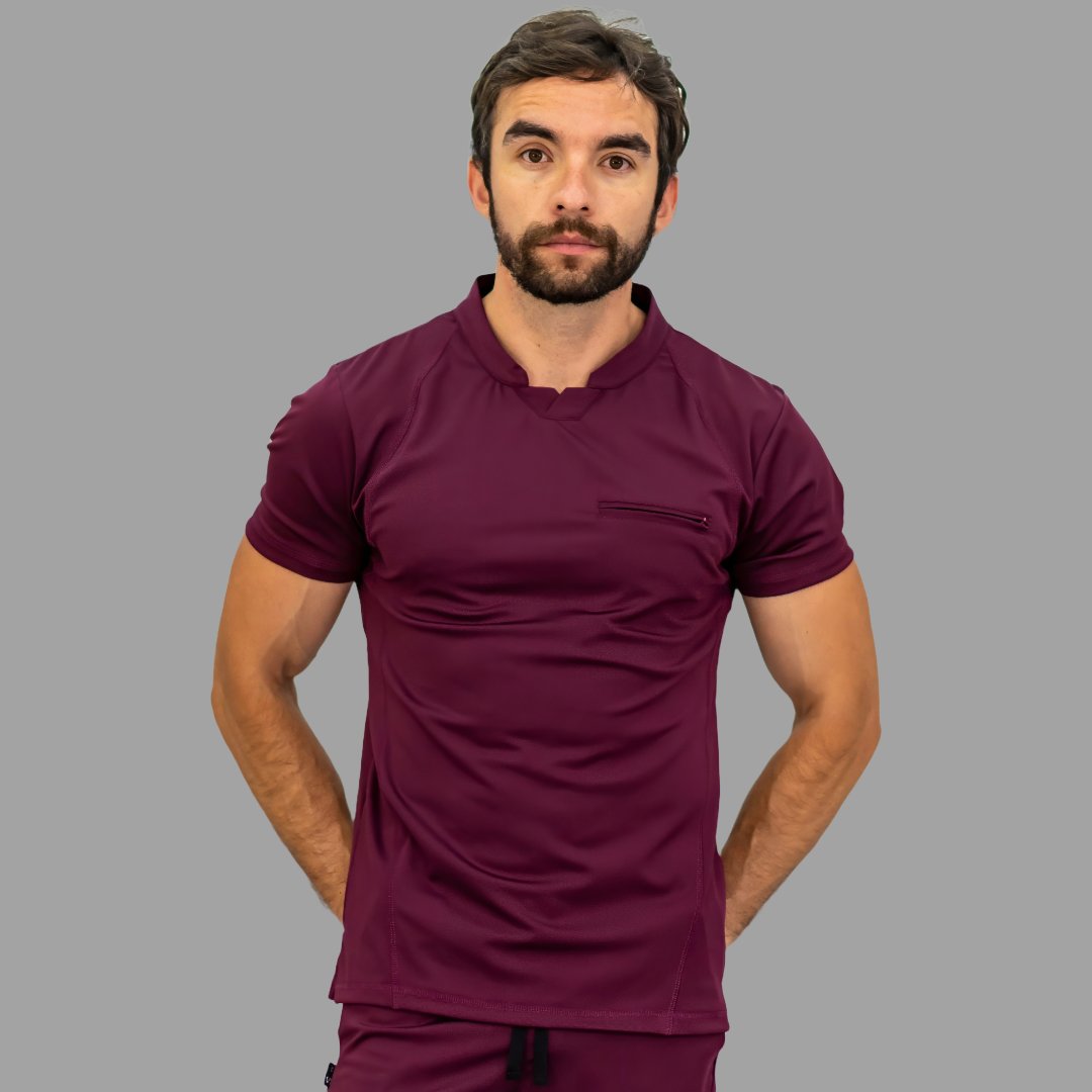 Filipina Quirúrgica Hombre Est. 910 Vino Super Stretch | Sandel Medica