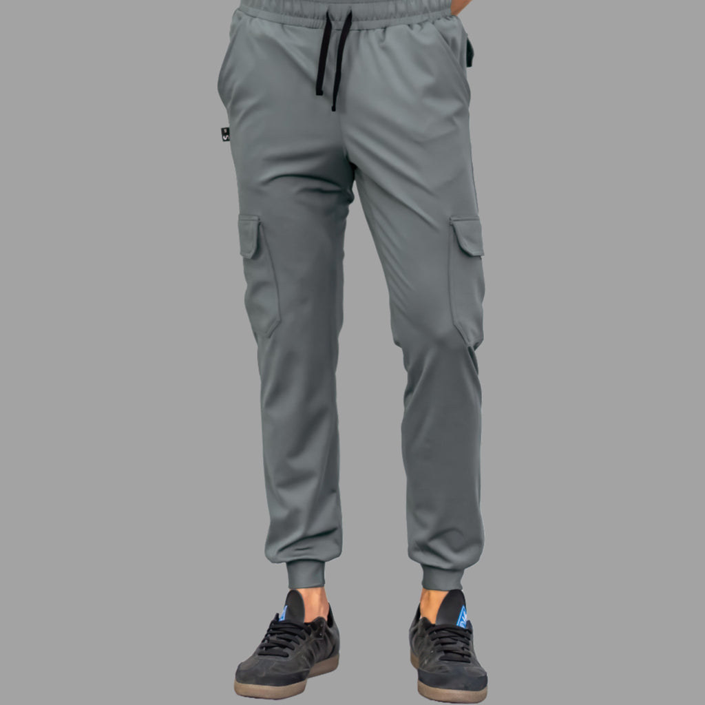 Jogger Est. 910 Quirúrgico Hombre Gris Medio Super Stretch, Scrubs 910