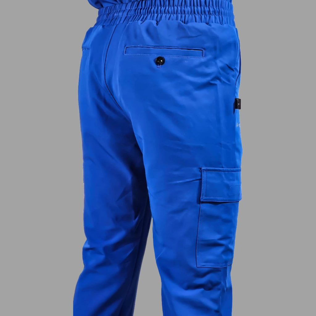 Pantalon Quirurgico Antifluido Hombre Azul Rey, Scrubs 300