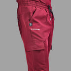 Jogger Quirurgico Antifluido Hombre Vino, Scrubs 300
