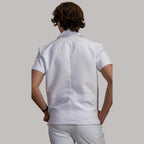Filipina Hombre Alviero Antifluido Sport Con Cierre Blanca