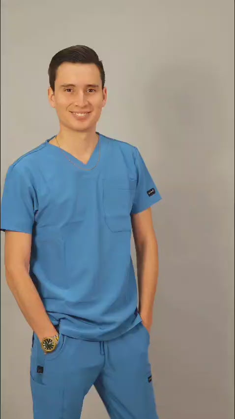 Filipina Hombre 530 Quirúrgica Negra, Scrubs 530