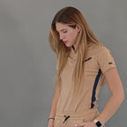 Jogger Quirúrgico Mujer Super Stretch Beige, Scrubs 905