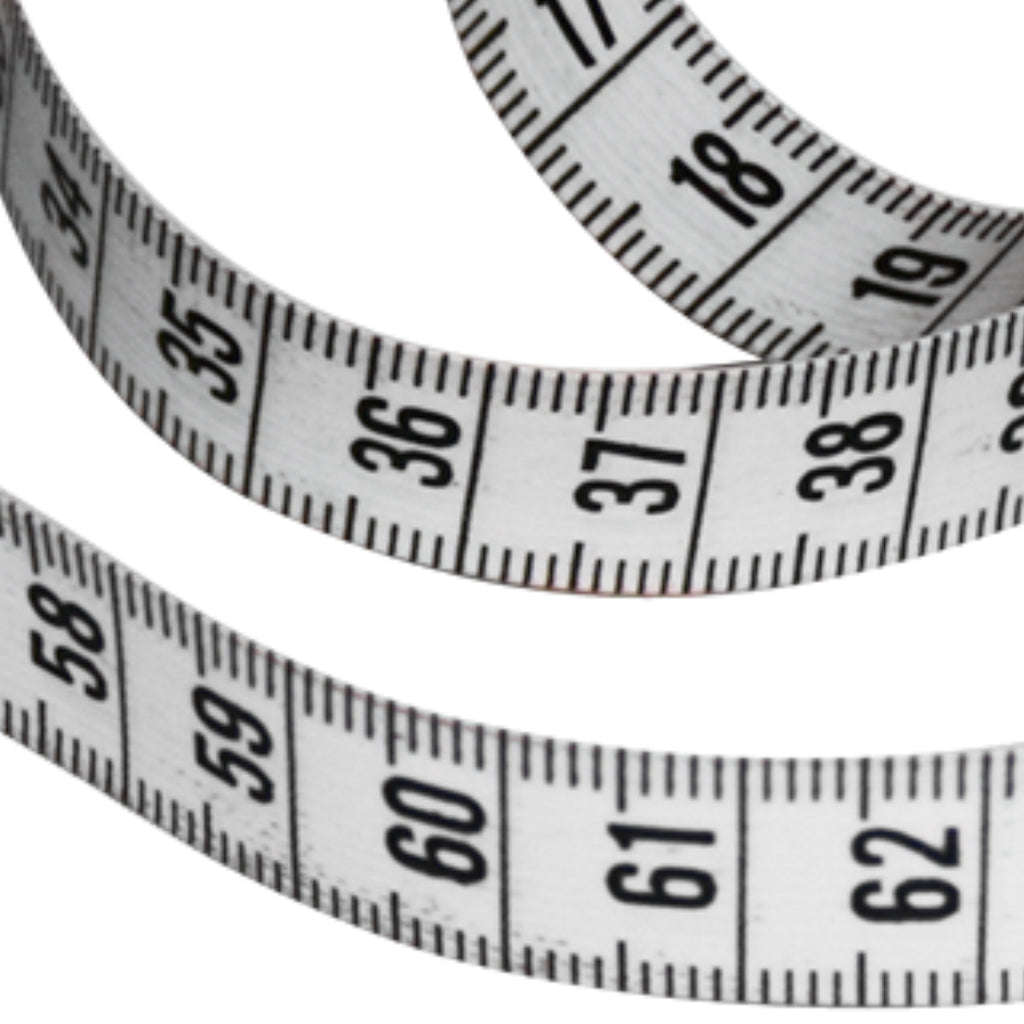 Escala en centímetros de cinta métrica Siluet para antropometría y nutrición